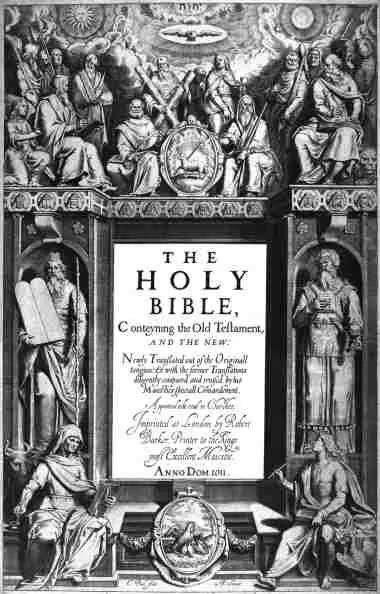 King James Bible Title page