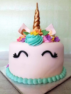 Unicorn cake is just one sample as the result of the unicorn trend.