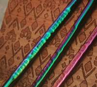 Aluminium personalized rainbow straws
