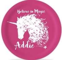 Unicorn Personalized Plate