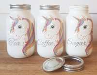 Unicorn Kitchen Jars