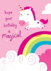 unicorn hope your birthday is magical