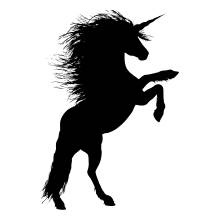 Black unicorn can have both positive as well as negative meanings
