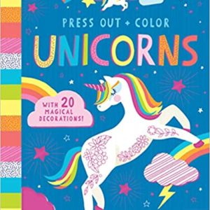Press Out and Color: Unicorns (20 magical decorations)
