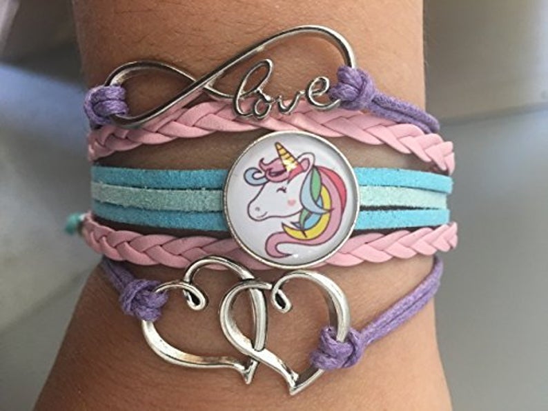 Colorful Unicorn bracelet